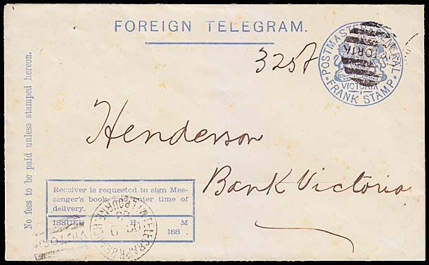 Foreign telegram 1